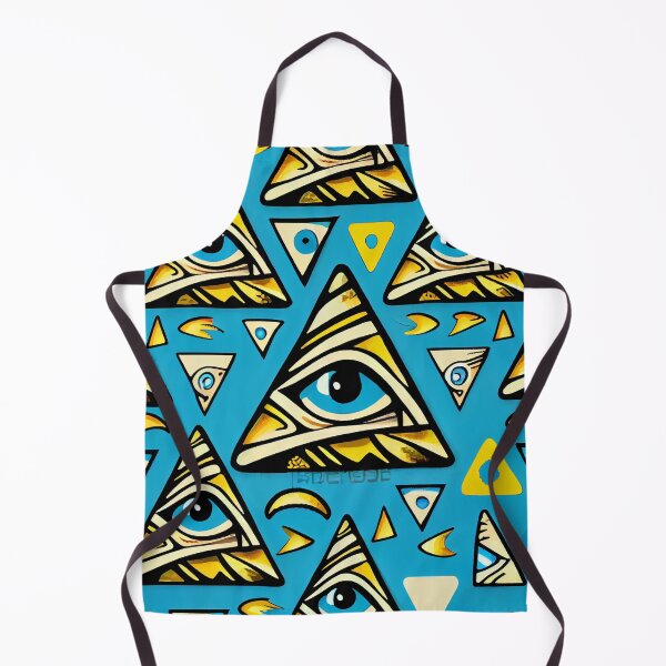 Artikelvorschau, Kawaii Triangular Cool African Pattern Digital Painting entworfen und verkauft von CodeAndColors.