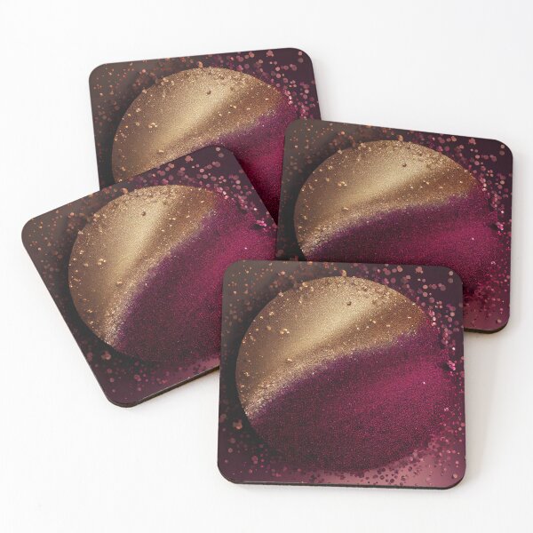 Item preview, Sparkling Gold & Magenta Inspired by the Glamour of Luxury Gold Dust designed and sold by HiArtify ❤️.
