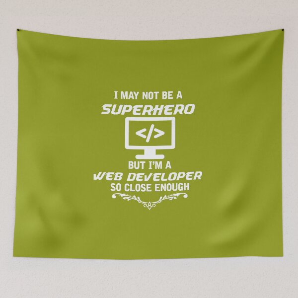 Item preview, Not Superhero But Web Developer designed and sold by AlwaysAwesome.