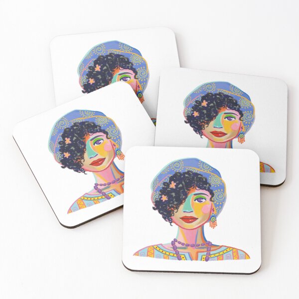 Item preview, colorful woman designed and sold by LescreadeMan.