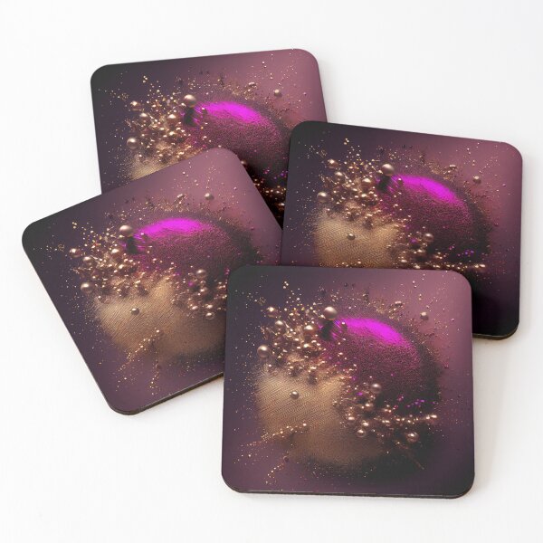 Item preview, Sparkling Gold & Magenta Inspired by the Glamour of Luxury Gold Dust designed and sold by HiArtify ❤️.