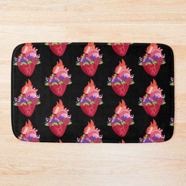 Item preview, Flaming Heart - Anatomically Correct Heart - purple designed and sold by ChanelleFyve.