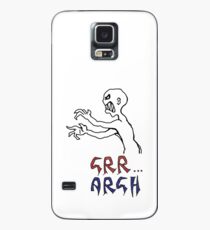 grr ... argh mit Farbe Hülle & Klebefolie für Samsung Galaxy