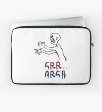 grr...argh with colour Laptop Sleeve