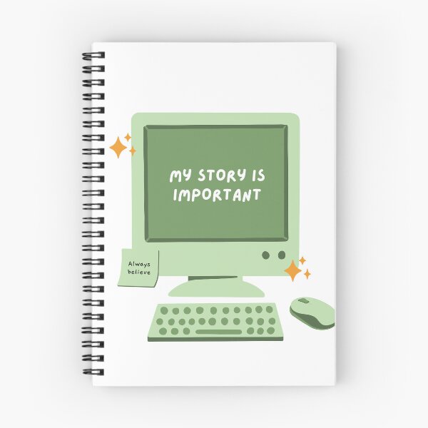 Item preview, My story is important. Cute affirmation design for writers. designed and sold by CreativeStrand.