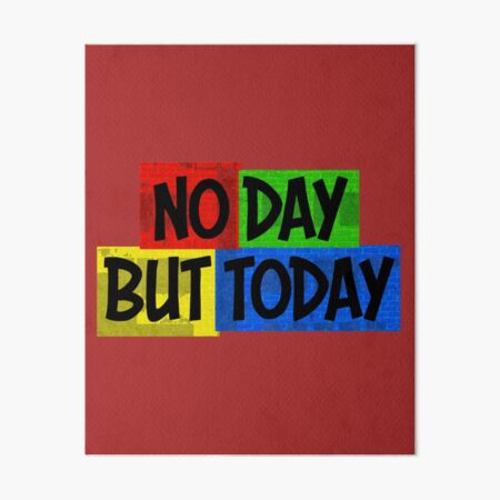  RENT, “No Day But Today” Collection
