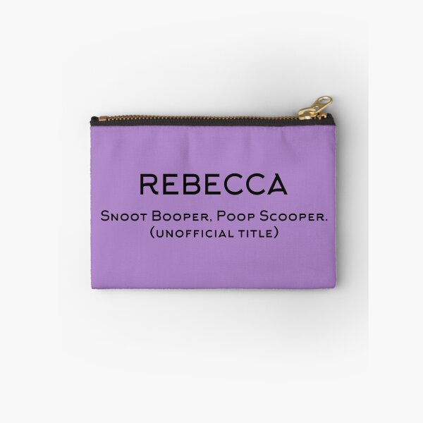 Item preview, Snoot Booper, Poop Scooper - REBECCA - personalised designed and sold by GeoCreate.