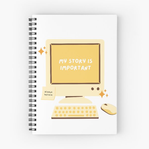 Item preview, My story is important. Cute affirmation design for writers. designed and sold by CreativeStrand.