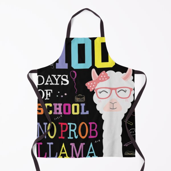 Item preview, 100 Days of School No Probllama Llama 100th day designed and sold by miyake244.
