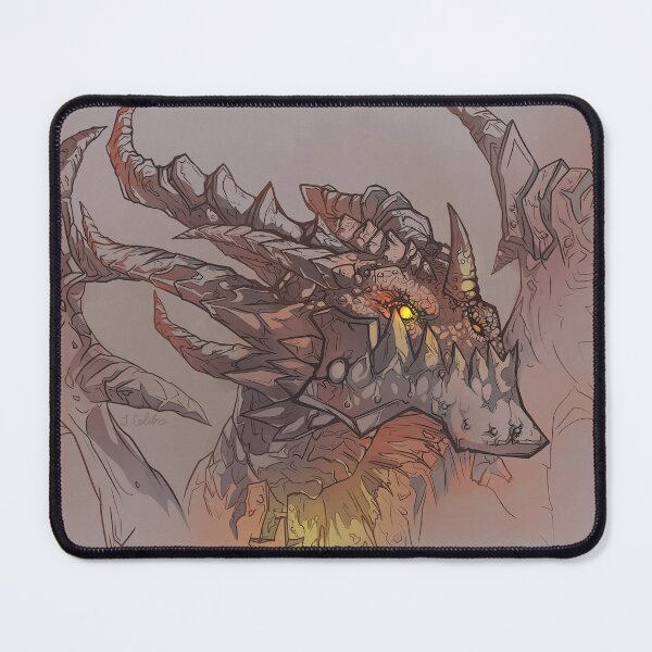 Item preview, Deathwing Aspect of Death Black Dragon designed and sold by JulieColibri.