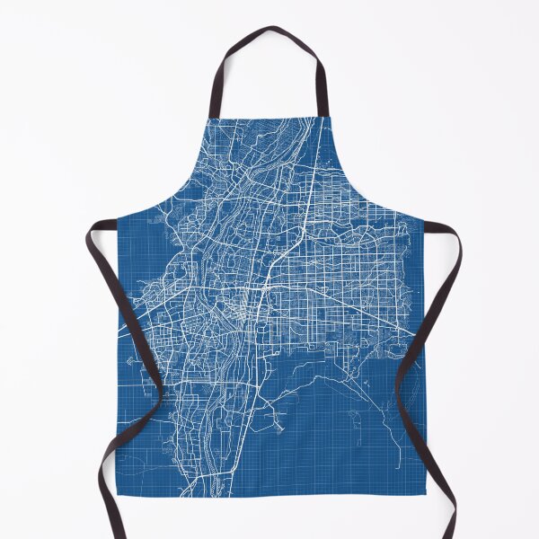 Item preview, Albuquerque City Map of New Mexico, USA - Blueprint designed and sold by deMAP.