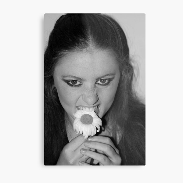 Cheeky Metal Print