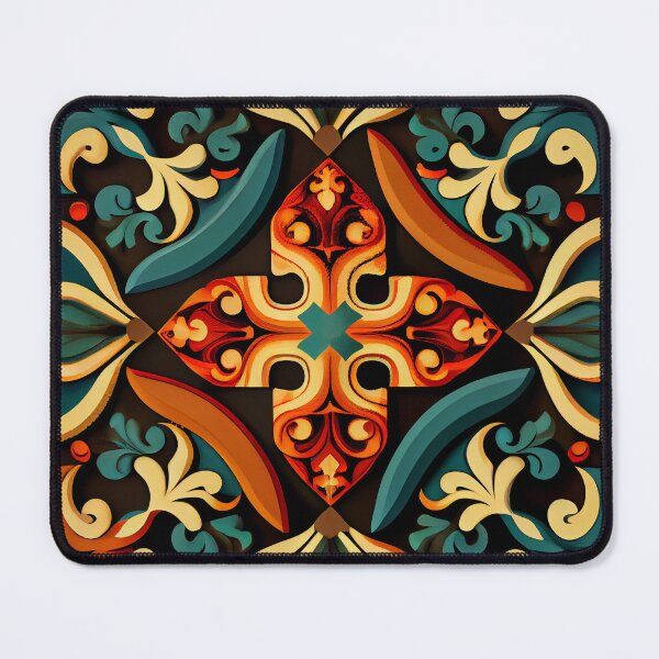 Artikelvorschau, Bright European Pattern Digital Painting entworfen und verkauft von CodeAndColors.