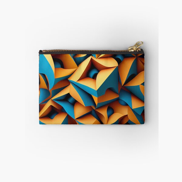 Item preview, Three Dimensional Irregular Contemporary Pattern Digital Painting designed and sold by CodeAndColors.