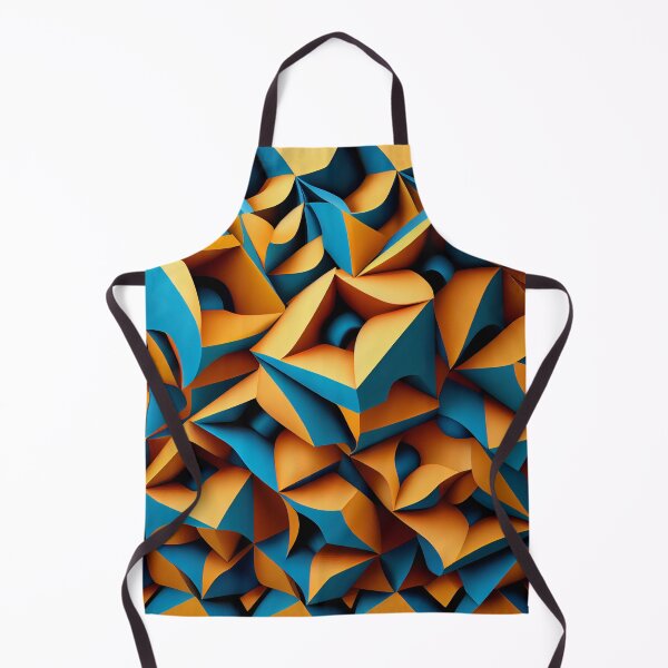 Item preview, Three Dimensional Irregular Contemporary Pattern Digital Painting designed and sold by CodeAndColors.