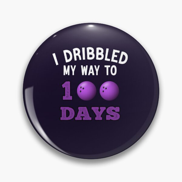 Item preview, I Dribbled My Way To 100 Days Bowling Funny Student School designed and sold by Sarah38.