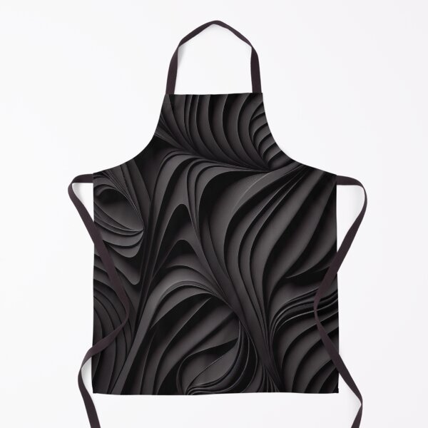 Aperçu de l'œuvre Black Extreme Clay Contemporary Pattern Digital Painting créée et vendue par CodeAndColors.