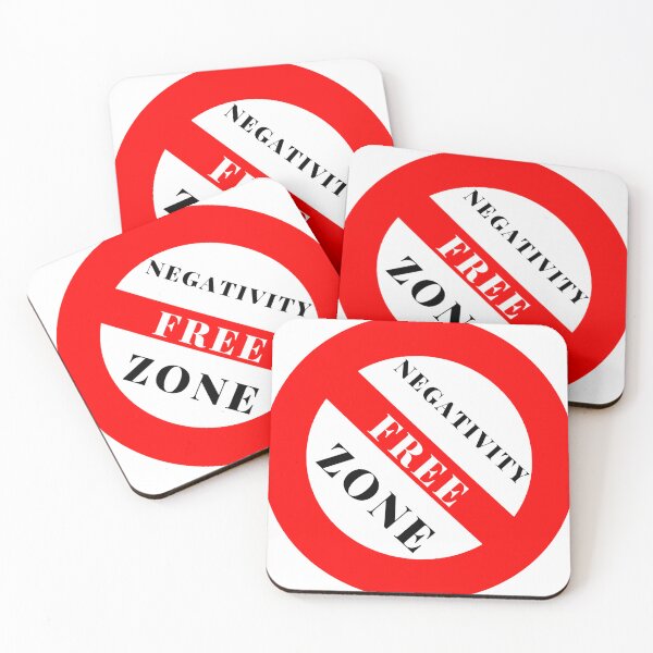 Item preview, NEGATIVITY FREE ZONE designed and sold by RobbiesMusic.