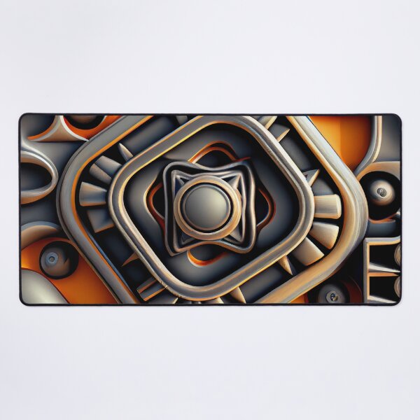 Artikelvorschau, Three Dimensional Artistic Industrial Pattern Digital Painting entworfen und verkauft von CodeAndColors.