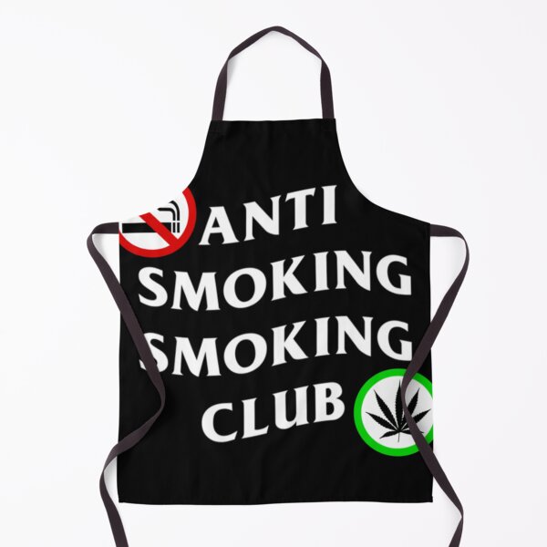 Artikelvorschau, Anti Smoking Smoking Club Parodie Modemarke weißes Logo Warnzeichen entworfen und verkauft von iidamaito555.