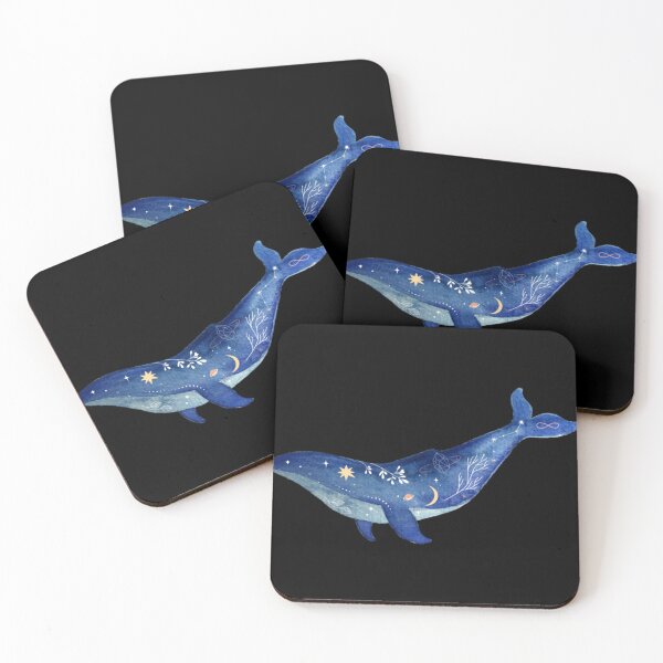 Item preview, DetailedDesign  Blue Galaxy Whale   designed and sold by iidamaito555.