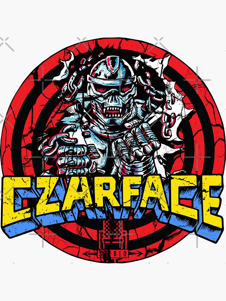 "Czarface" Sticker for Sale by SuperDankStore Redbubble