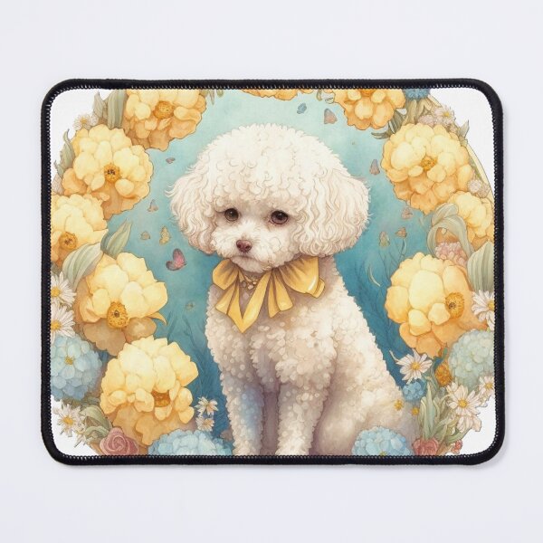 Item preview, Flowered Poodle designed and sold by MckennaiiShop.