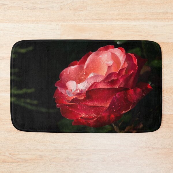 Item preview, Wet Beauty - Bicolor Sweetheart Rose with Raindrops designed and sold by Georgia Mizuleva.