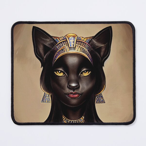Item preview, Cleopatra as a cat, Egyptian - digitalart designed and sold by EmeraldeaArt.