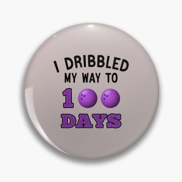 Item preview, I Dribbled My Way To 100 Days Bowling Student or Teacher designed and sold by Sarah38.