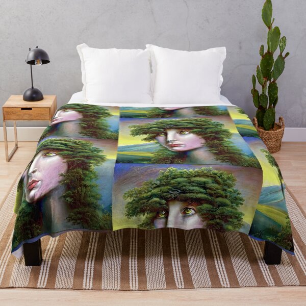 Item preview, landscape with woman face  designed and sold by bogfl.