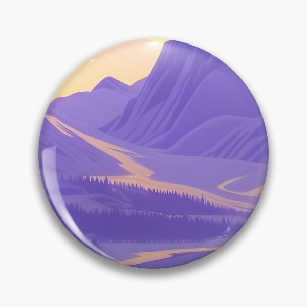 Item preview, Add a Touch of Beauty and Tranquility to Your Life with Our Gorgeous Minimalist Matte Painting of Bavarian Alps Prints designed and sold by supeart.