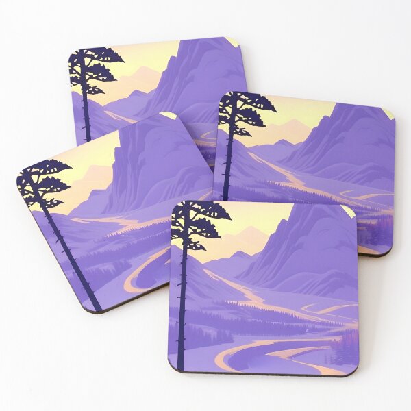 Item preview, Add a Touch of Beauty and Tranquility to Your Life with Our Gorgeous Minimalist Matte Painting of Bavarian Alps Prints designed and sold by supeart.
