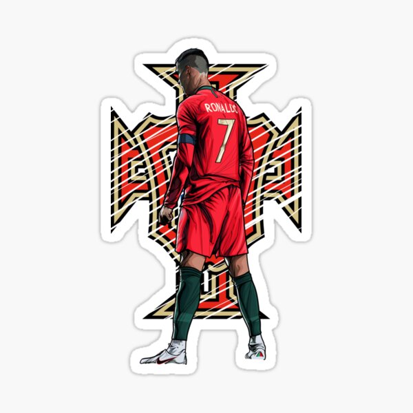 Cristiano Ronaldo Portugal Qatar 2022 WC Funko Pop Sticker Super