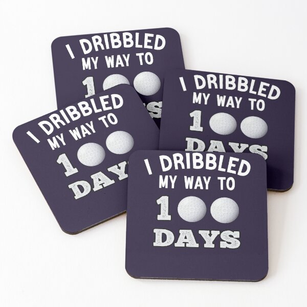 Item preview, Funny Golf I Dribbled My Way To 100 Days Golf Student School designed and sold by Sarah38.