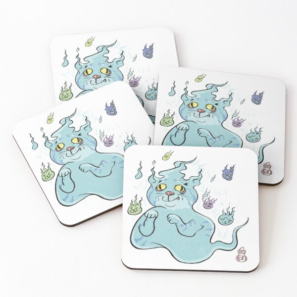 Item preview, Cat Ghost designed and sold by FUNXSTUDIO.