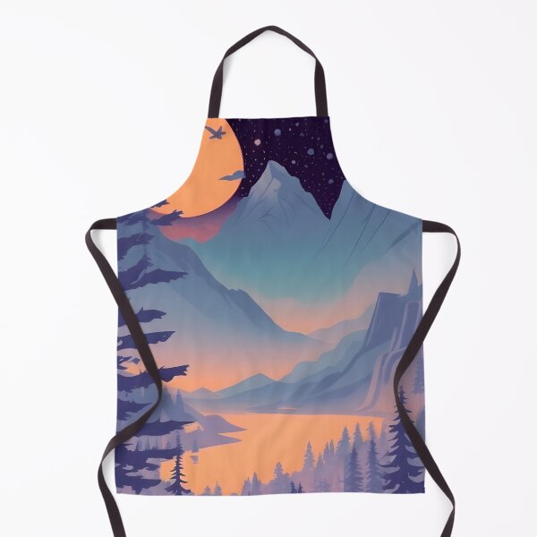 Item preview, Find the Perfect Minimalist Matte Painting of Beautiful Mountain Landscape in the Bavarian Alps Print for Your Personal Style and Taste designed and sold by supeart.