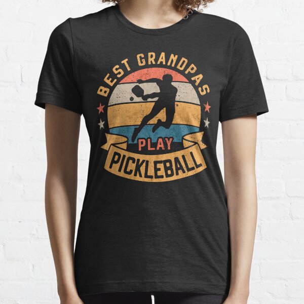 Item preview, Best Grandpas play Pickleball Retirement Retro Vintage Funny Pickleball Pun for Pickleballers designed and sold by grinta2021.