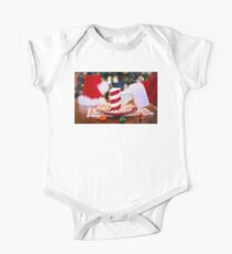 Santa Cookies and Milk One Piece - Short Sleeve