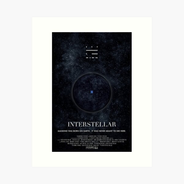 Interstellar - Wormhole Poster Art Print