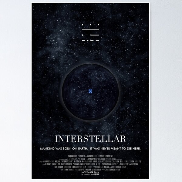 Interstellar - Wormhole Poster Poster