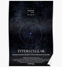 Interstellar - Wurmloch-Plakat Poster