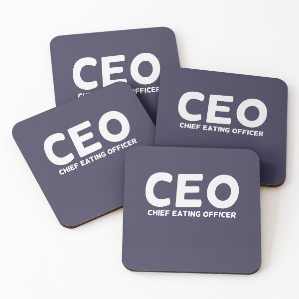 Item preview, CEO Chief Eating Officer  designed and sold by champagnemoment.