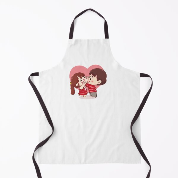 Item preview, Cute boy pinching his girlfriend's cheeks designed and sold by OldiesGoldies.
