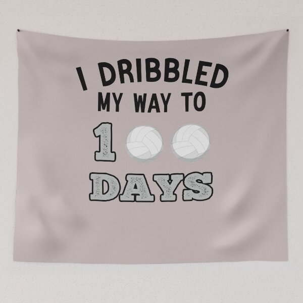 Item preview, I Dribbled My Way To 100 Days Handball Sport Student School designed and sold by Sarah38.