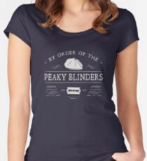 BY ORDER OF THE PEAKY BLINDERS Women's Fitted Scoop T-Shirt