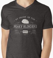 BY ORDER OF THE PEAKY BLINDERS Men's V-Neck T-Shirt
