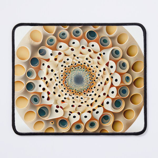 Item preview, Circular Soft Bold Natural Pattern Digital Painting designed and sold by CodeAndColors.