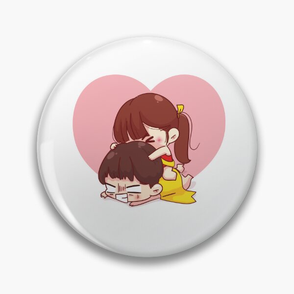 Item preview, Drawing of Little Cute Couple Fighting designed and sold by OldiesGoldies.