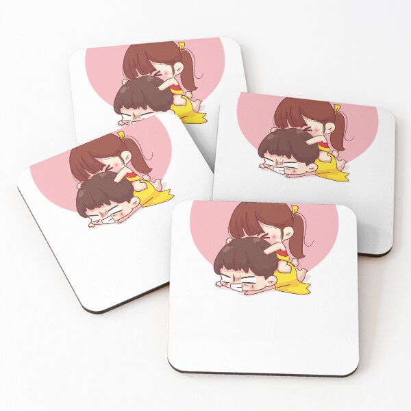 Item preview, Drawing of Little Cute Couple Fighting designed and sold by OldiesGoldies.